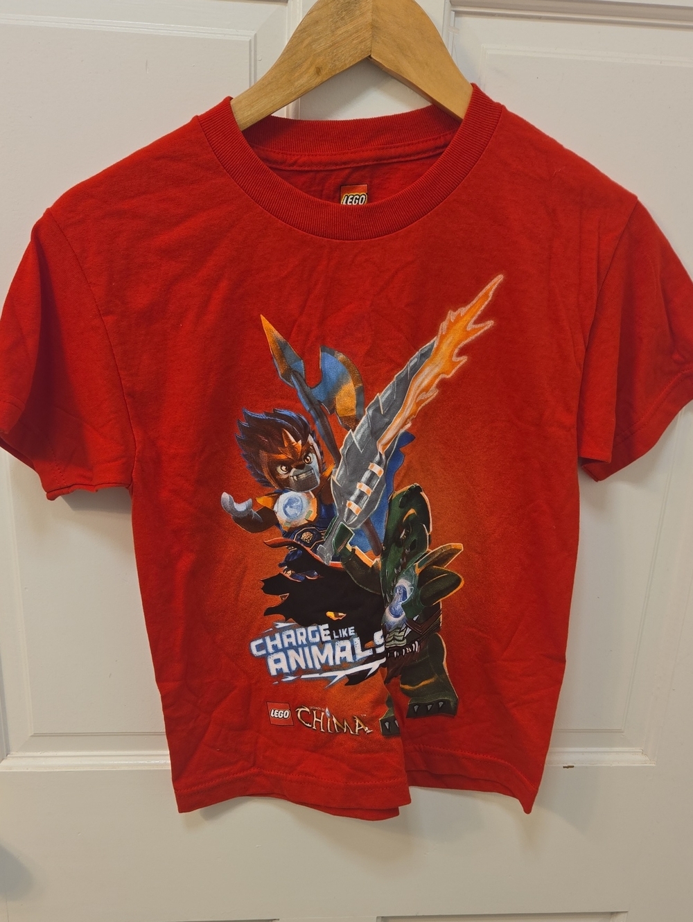 Lego CHIMA Kids' 'Charge Like Animals' Graphic Tee